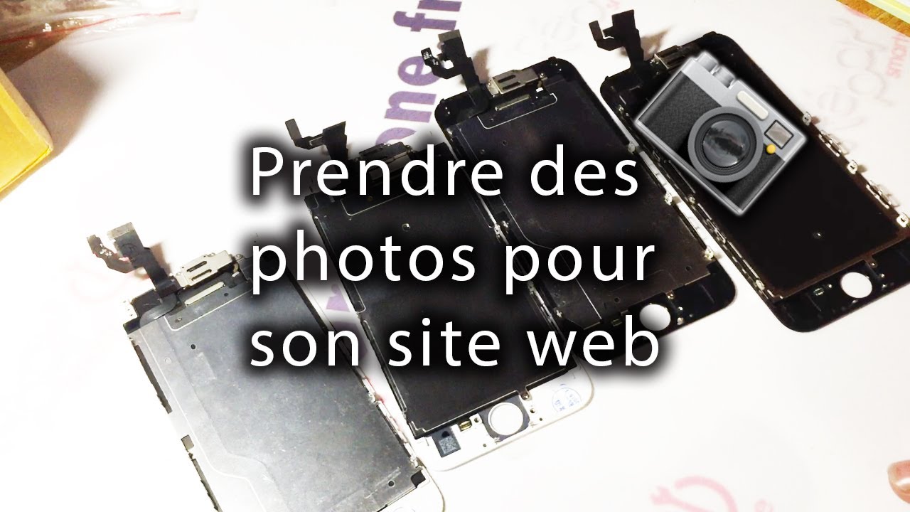 Tuto : prendre des photos pour un site de vente en ligne avec un petit budget.