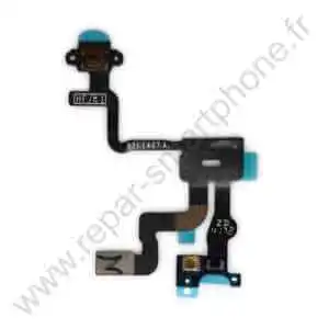 Nappe bouton power + micro + capteur de proximité d’iPhone 4S originale