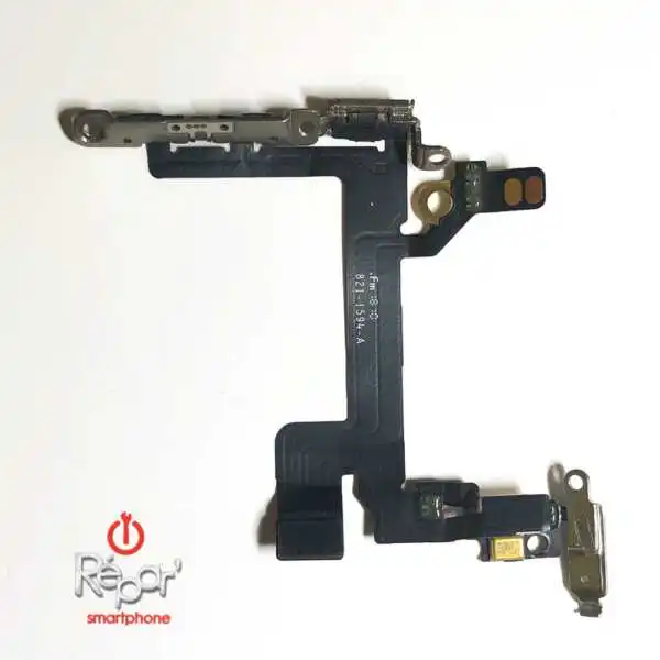 Nappe bouton power + micro + volume +- et silencieux d’iPhone 5S originale 1 nappe bouton power originale iphone 5S img2