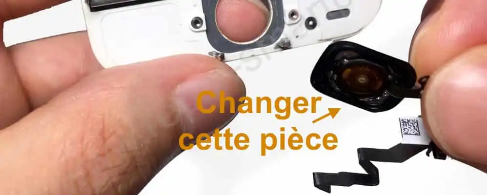 Changement bouton home iPhone 5S SE
