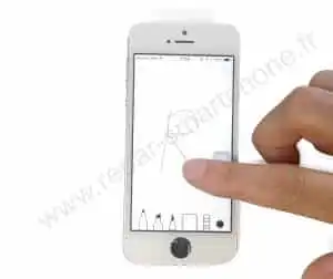 Test du nouvel ecran iPhone 5S SE 5 Test du nouvel ecran iPhone 5S SE 5