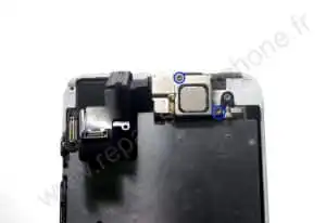 Retirer les vis de l ecouteur iPhone 5S SE Retirer les vis de l ecouteur iPhone 5S SE