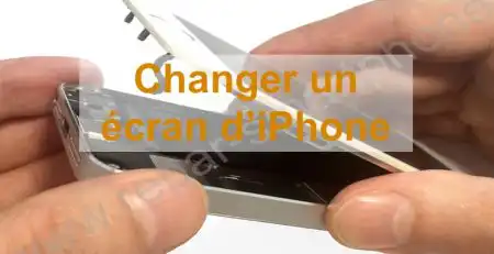 Changement écran iPhone 5S SE