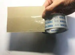 mettre le scotch sur le carton mettre le scotch sur le carton