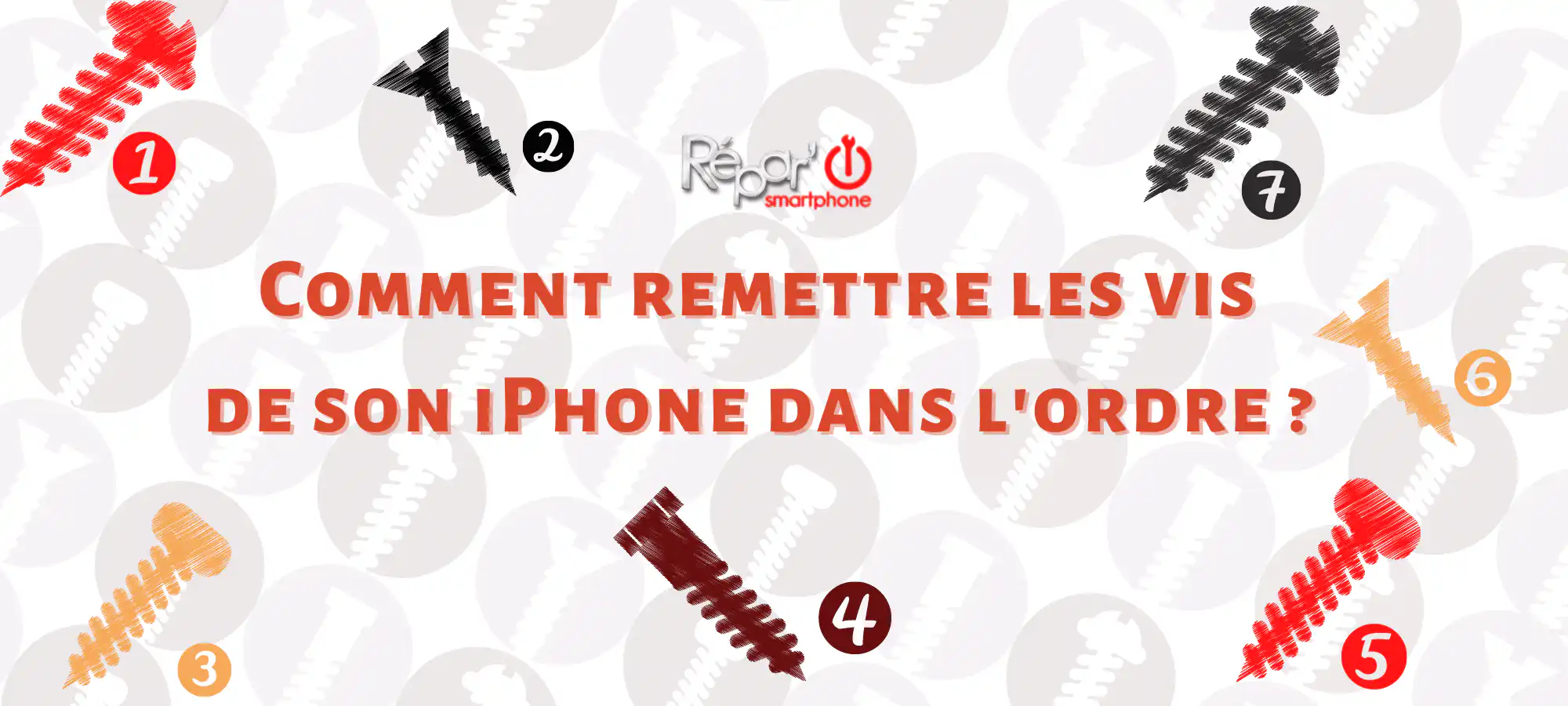 ne pas perdre ou melager vis sur iPhone aperce ordre vis