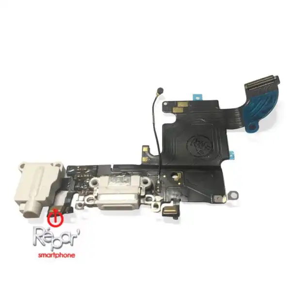 prise-charge-6s-blanc-img1 Prise charge iPhone 6S blanc avant