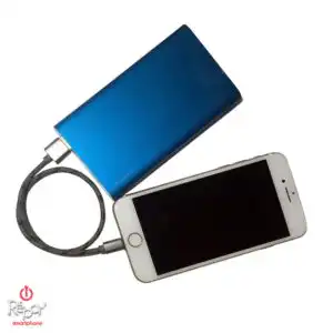 Câble de charge tressé pour iPhone avec connecteur lightning gris 30 centimètres