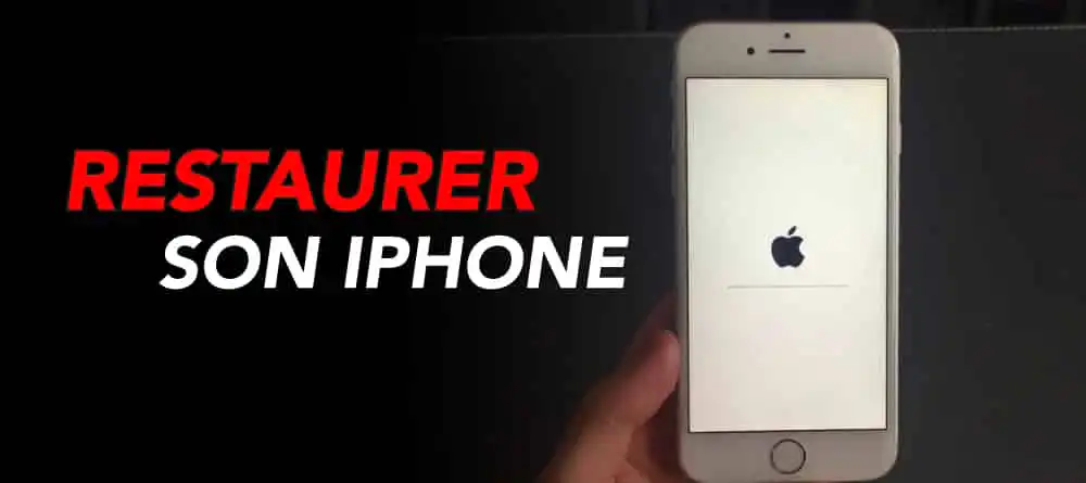 restaurer son iphone tuto
