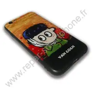 Coque souple cartoon Vincent Van Gogh iPhone 8 plus 5 coque cartoon van gogh iphone 6 6S souple img2