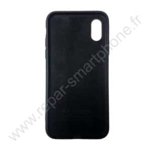 coque souple noire mat iphone x img3