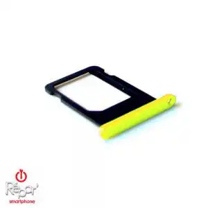 tiroir sim iphone 5c jaune
