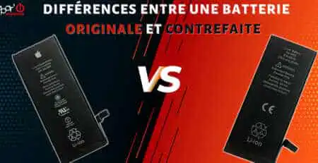 difference batterie originale et batterie contrefaite apercu