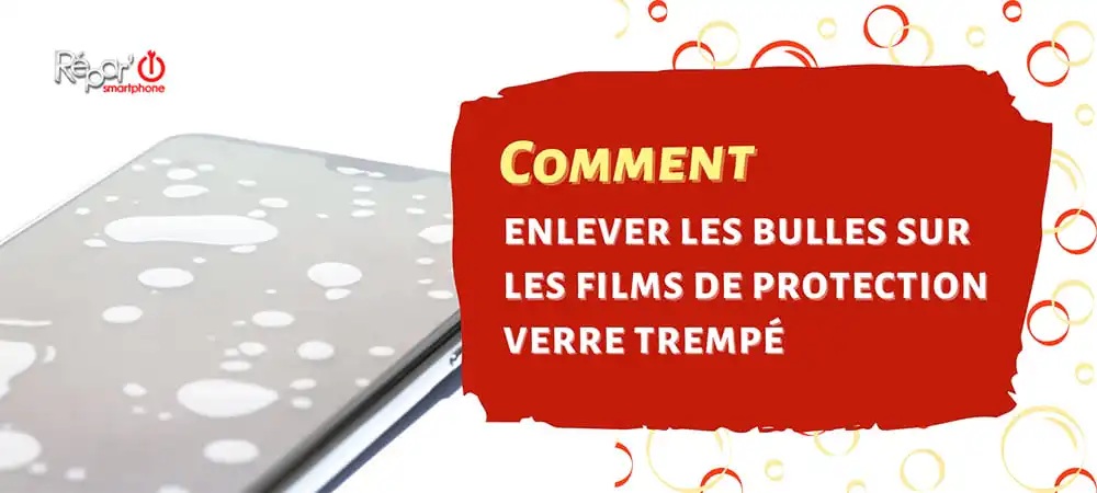 enlever bulles verre trempe article copie