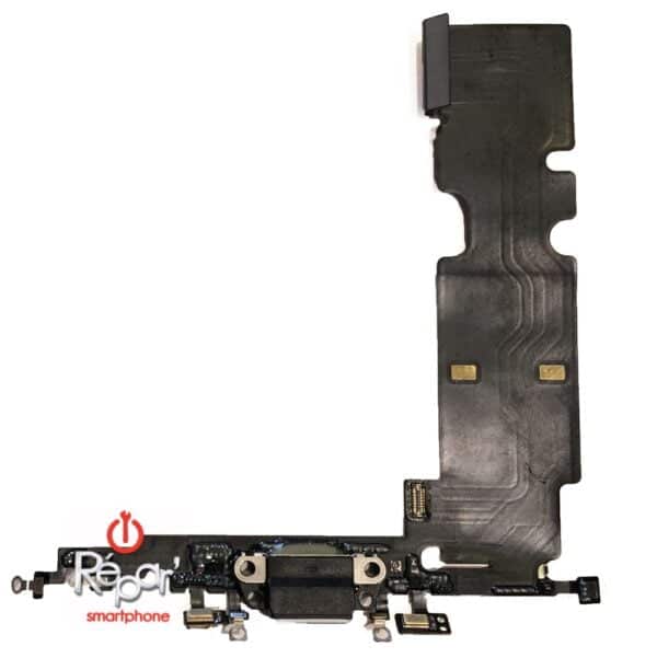 Prise connecteur de charge interne pour iPhone 8 Plus noir:gris sideral img2
