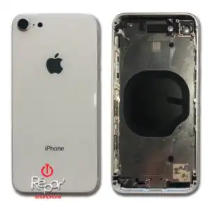 Chassis coque arriere iPhone 8 blanc_img1