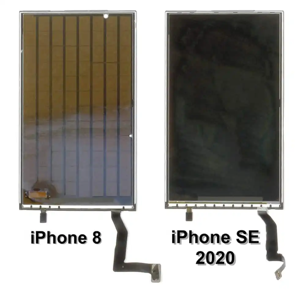compataison 3D touch iphone 8 et iphone se 2020