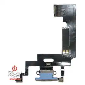 prise connecteur de charge dock originale iphone XR bleu img1