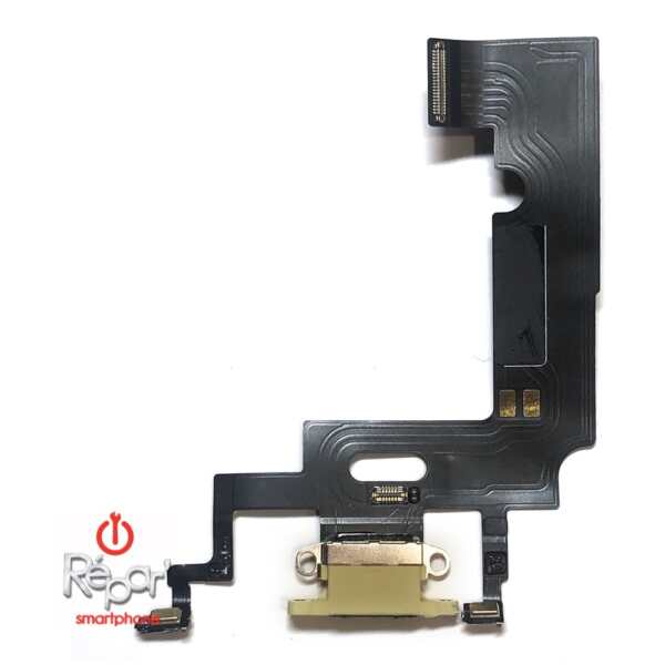 prise connecteur de charge dock originale iphone XR jaune img1