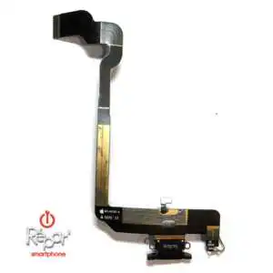 Prise / connecteur de charge interne original pour iPhone XS noir 3 prise connecteur de charge dock originale iphone XS noir gris sideral img2
