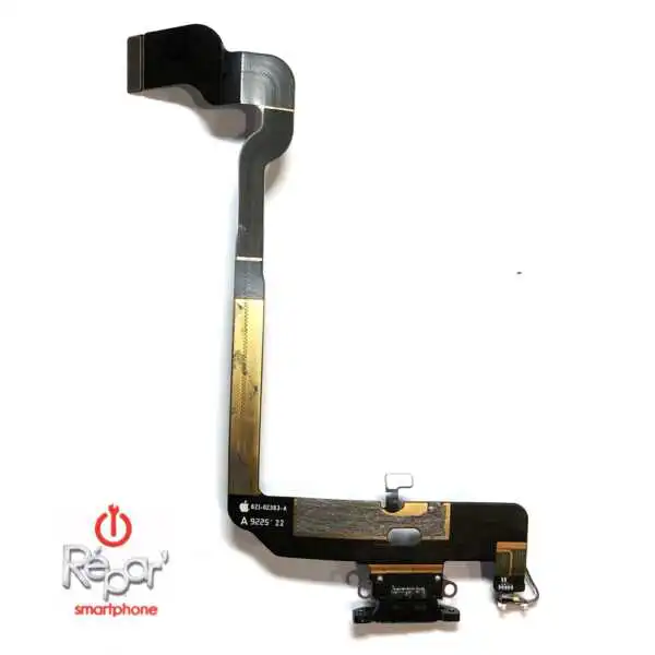 Prise / connecteur de charge interne original pour iPhone XS noir 1 prise connecteur de charge dock originale iphone XS noir gris sideral img2
