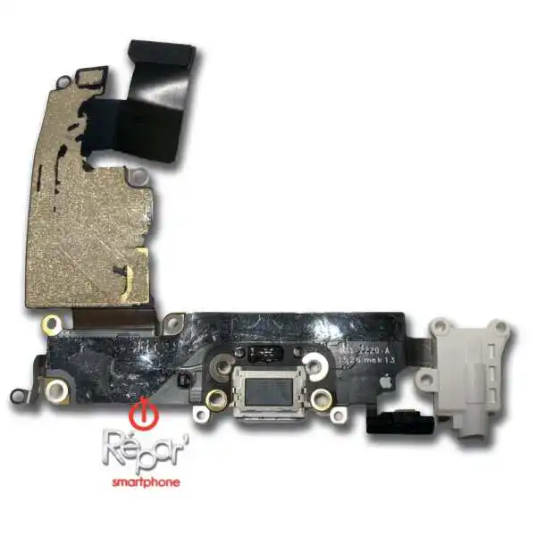 Prise / connecteur de charge interne pour iPhone 6 plus blanc argent original 2 prise de charge dock iphone 6 plus blanc argent original img3