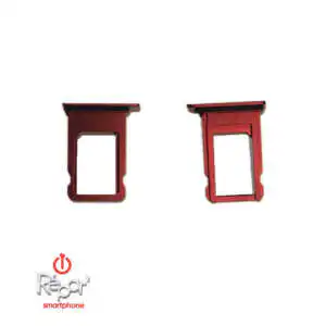 Tiroir sim pour iPhone SE 2020 rouge 1 tiroir sim original iphone SE 2020 rouge