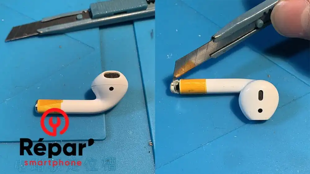 ouverture des airpods qui ne chargent plus