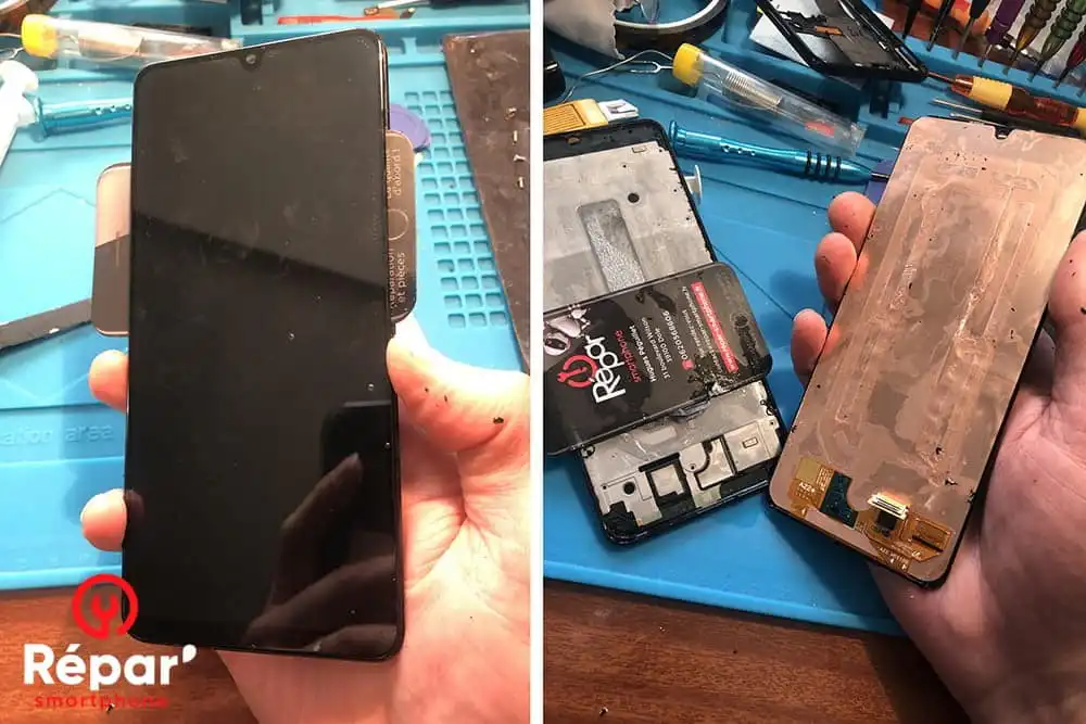 decoller l ecran du samsung a32 part3